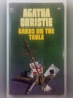 Vintage Agatha Christie Cards on the Table